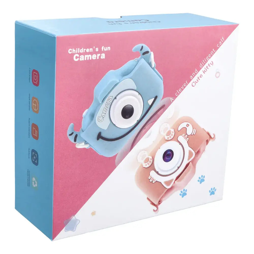 Digital Kids Camera ECM-SJ0000D-G2 Blue | Fun and Easy to Use - MIZO.at