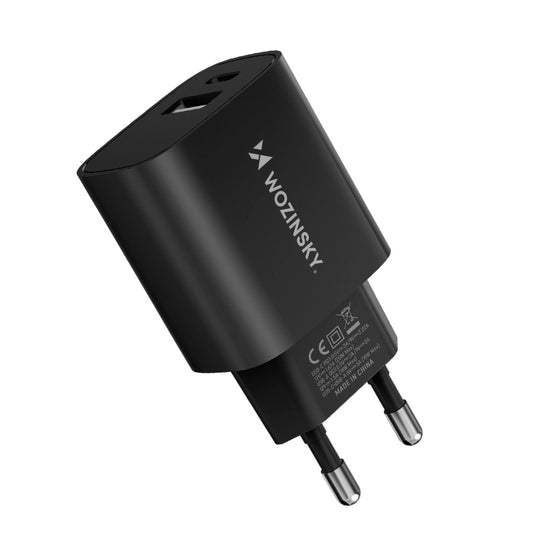 Wozinsky 20W USB-A & USB-C Wandladegerät | Dual-Port - MIZO.at