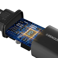 Wozinsky 20W USB-A USB-C Wall Charger | Dual Ports, Fast Charging - MIZO.at