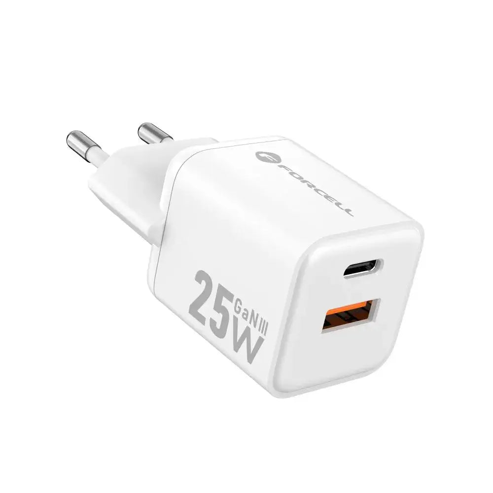FORCELL Mini GaN III VT-25B 25W Travel Charger – White - MIZO.at