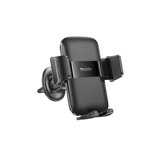 YESIDO C251: Universal Auto Handyhalterung Lüftung, 360° Schwarz - MIZO.at