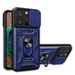 iPhone 15 Pro Hybrid Armor CamShield Case – Blau mit Kameraschutz - MIZO.at