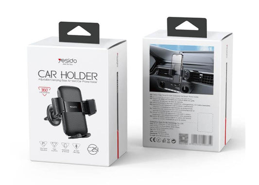 YESIDO Car Holder C251 | Air Vent Mount Black - MIZO.at