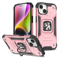 iPhone 15 Wozinsky Ring Armor Case | Stylish Rose Gold Protection - MIZO.at