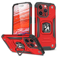 iPhone 15 Pro Wozinsky Ring Armor Case | Stylish Protection in Red - MIZO.at