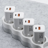 FORCELL Mini GaN III VT-25B 25W Travel Charger – White - MIZO.at