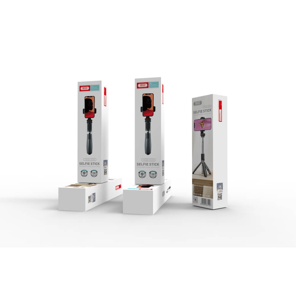 XO SS08 Bluetooth Selfie Stick | Tripod & Remote Black - MIZO.at