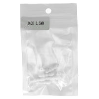 3.5mm Jack Silicone Dust Cap (White) | 5 Pieces - MIZO.at