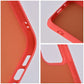 Silikon Case iPhone 14 Pfirsich Peach Soft - MIZO.at