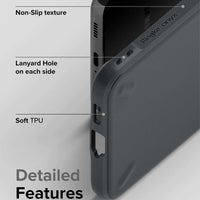 Galaxy S22+ Case Onyx Dark Gray | Durable TPU Protection - MIZO.at