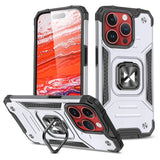 iPhone 15 Pro Max Schutzhülle – Wozinsky Ring Armor Case Silber - MIZO.at