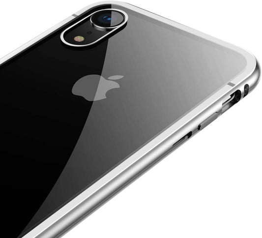 iPhone X Case Magnetite Hardware – Silber Premium Schutz - MIZO.at