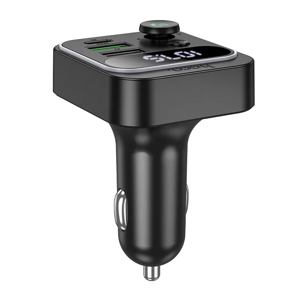 HOCO E85 FM Bluetooth Transmitter Auto Adapter Car FM Bluetooth - MIZO.at