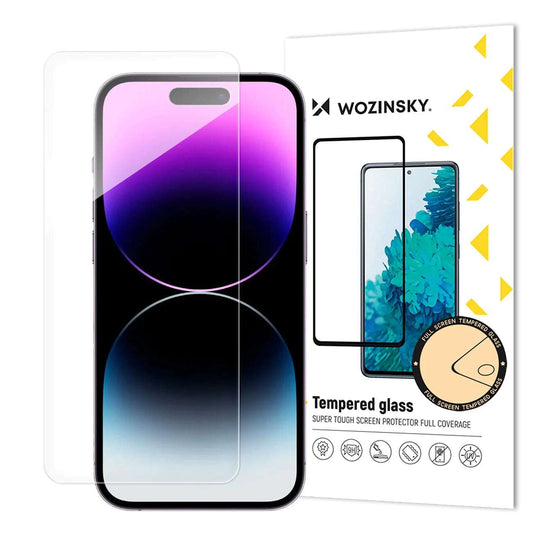 iPhone 15 Pro Max Displayschutz – Wozinsky 9H Hartglas Schutzfolie - MIZO.at