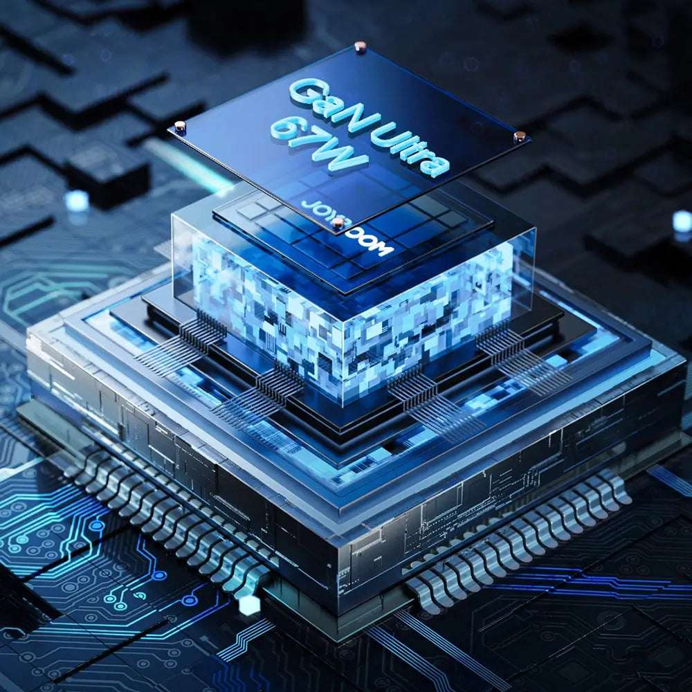 Joyroom GaN 67W 4-Port Charger + USB-C Cable | Black TCG02