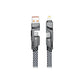 FORCELL 4in1 Kabel 60W PD QC USB-C zu C/Lightning 1m Chrome - MIZO.at