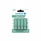 everActive R6/AA Ni-MH 1100mAh Ready-to-Use 4er Pack - MIZO.at