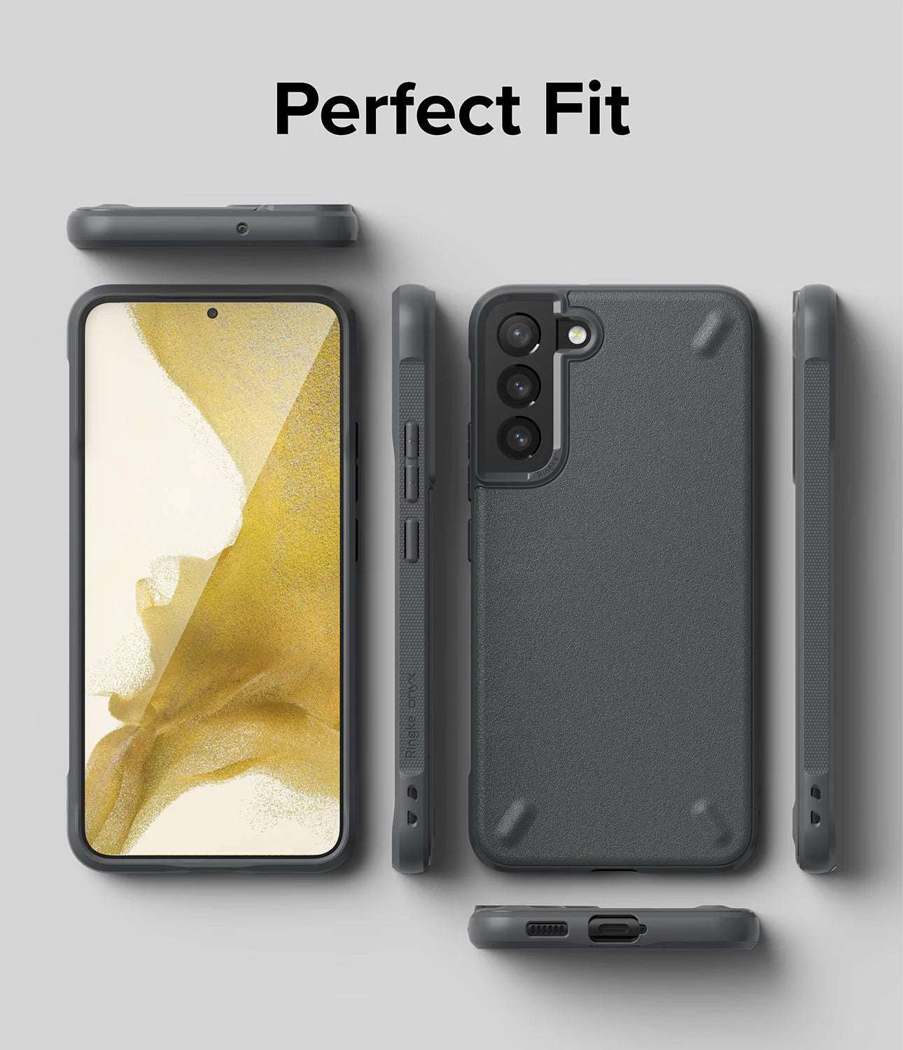 Galaxy S22+ Case Onyx Dark Gray | Durable TPU Protection - MIZO.at