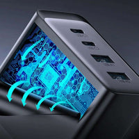 Joyroom GaN 67W 4-Port Charger + USB-C Cable | Black TCG02