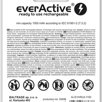 everActive R6/AA Ni-MH 1100mAh Ready-to-Use 4er Pack - MIZO.at