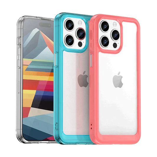 iPhone 15 Pro Reinforced Case Outer Space Blau - MIZO.at