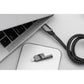 FORCELL 4in1 Kabel 60W PD QC USB-C zu C/Lightning 1m Chrome - MIZO.at