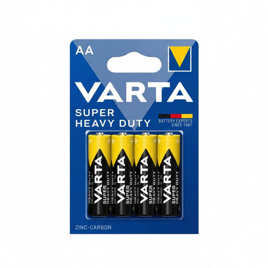 VARTA Superlife Zink-Kohle AA R06 1,5 V – 4er Pack - MIZO.at