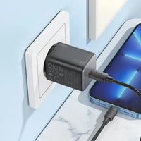 Hoco USB-C QC PD 20W N40 Schnellladegerät Schwarz - MIZO.at