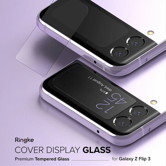 Galaxy Z Flip 3 Tempered Glass Screen Protector | 3-Pack - MIZO.at