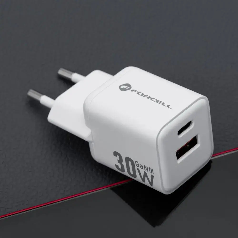 FORCELL Mini GaN III VT-35 30W Travel Charger – White - MIZO.at