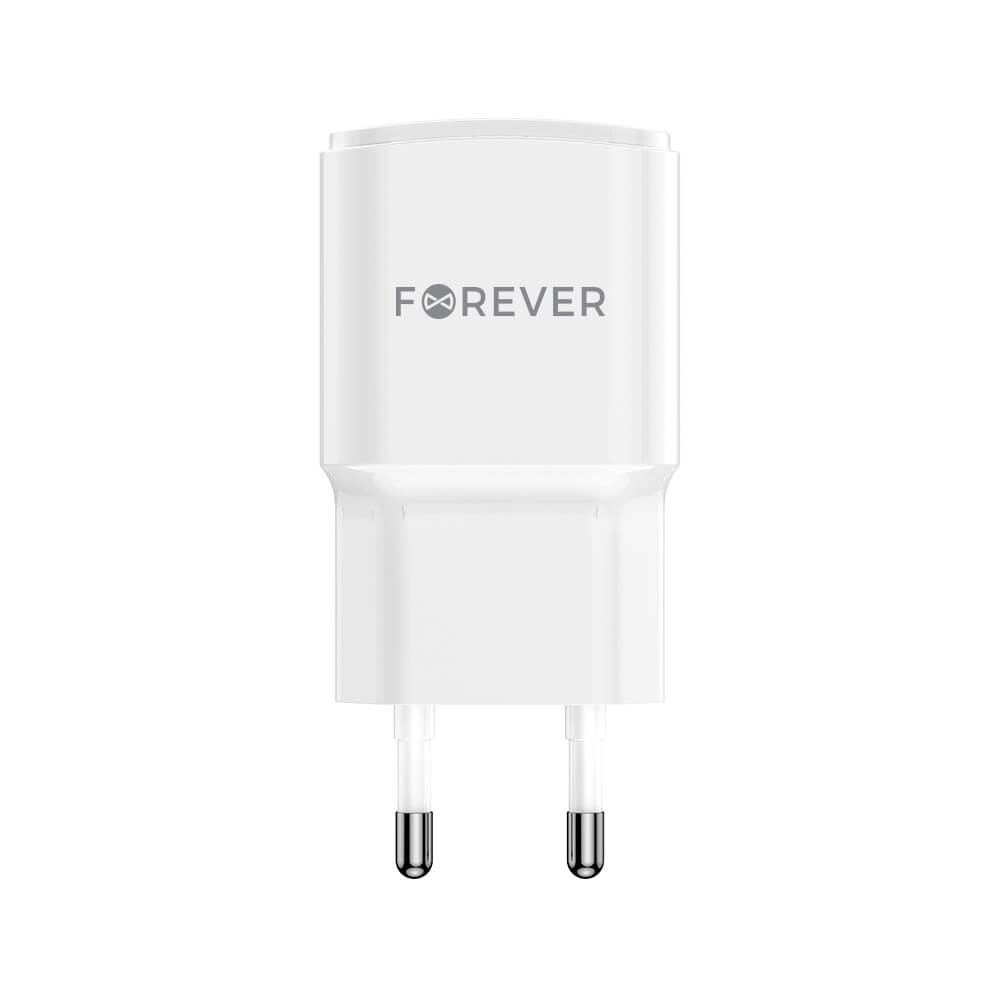 Forever TC-01 Wall Charger | 20W USB & USB-C White - MIZO.at