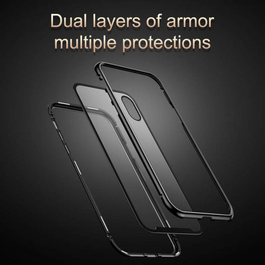 iPhone XR Case Magnetite Hardware – Silber Premium Eleganz - MIZO.at