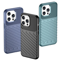 iPhone 15 Pro Max Armored Case | Blue, Rugged Protection - MIZO.at