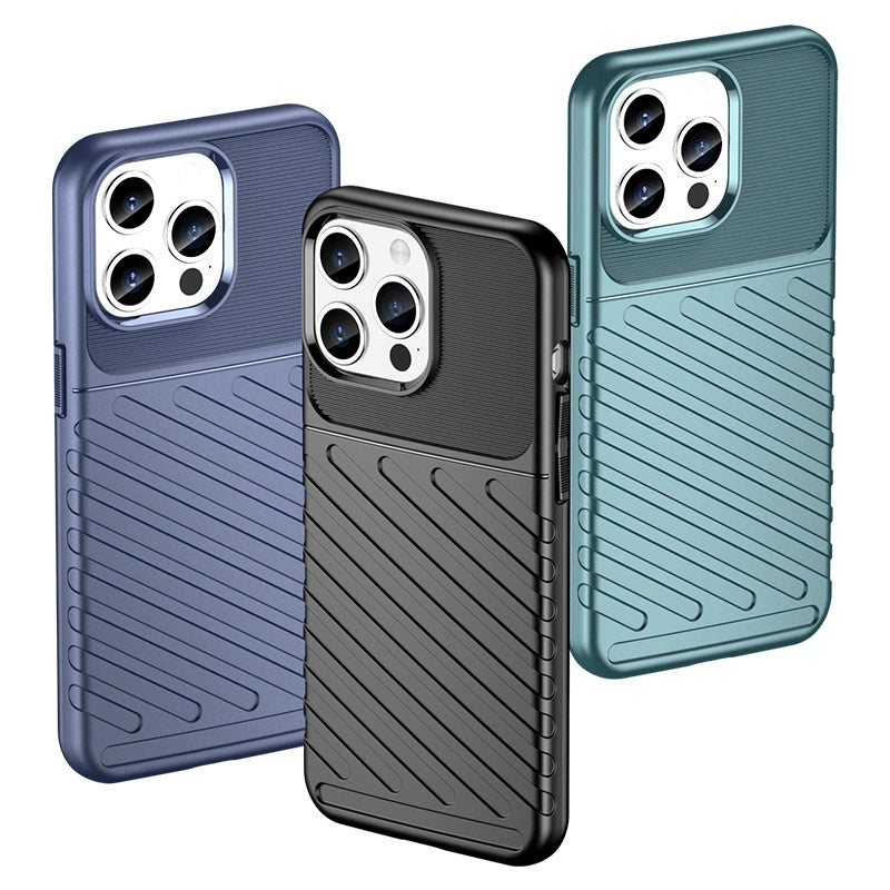 iPhone 15 Pro Max Armored Case | Blue, Rugged Protection - MIZO.at