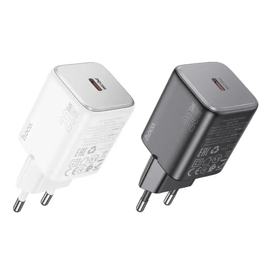 Hoco USB-C QC PD 20W N40 Schnellladegerät Weiß - MIZO.at