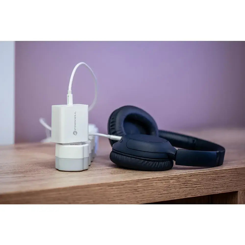 FORCELL F‑ENERGY TFK‑TC‑45WPD 45 W Travel Charger – White - MIZO.at