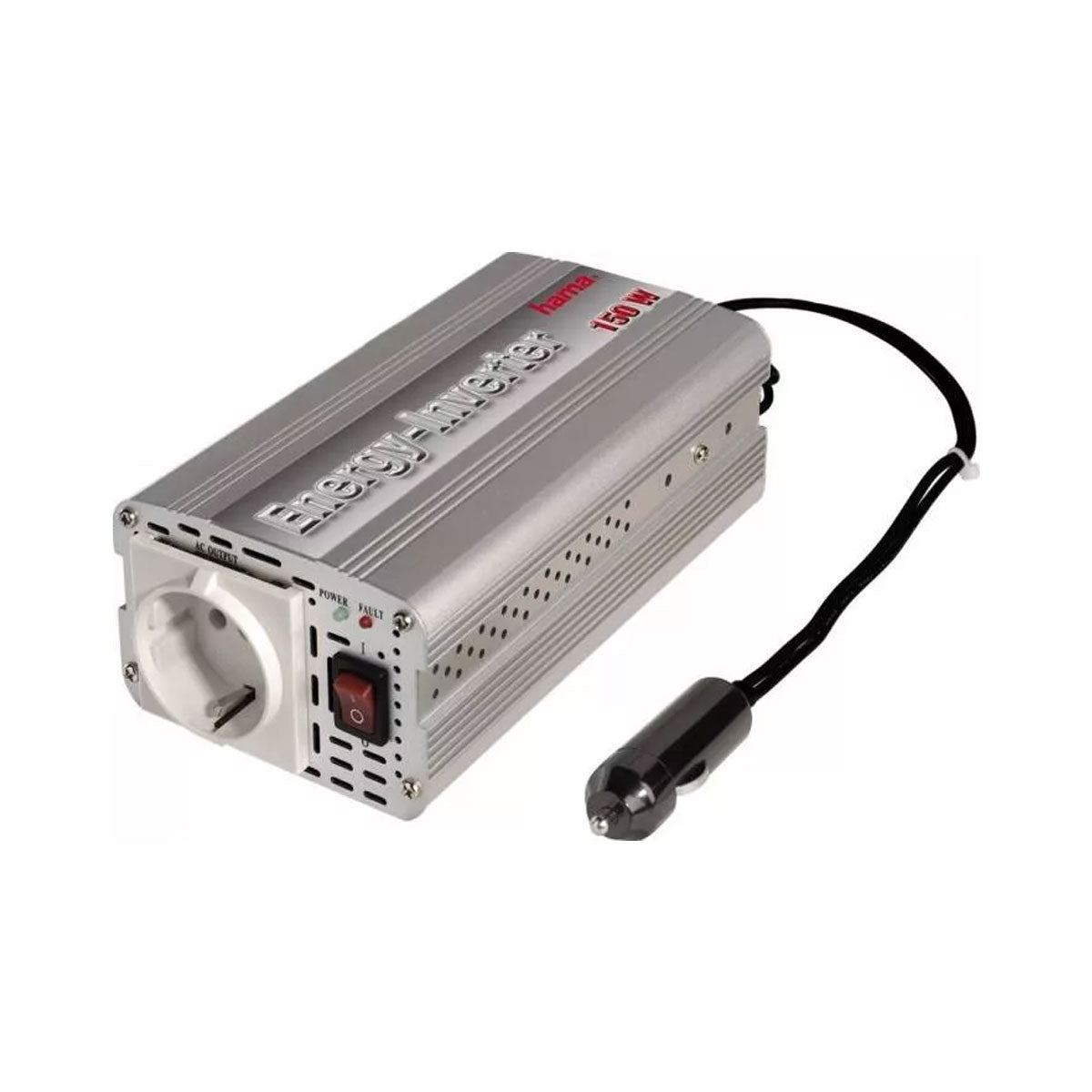 Hama Safety 150W Car Power Inverter | DC 12V to AC 230V - MIZO.at