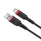 Hoco X59 USB‑A auf USB‑C Kabel 1m 3A Schwarz QC - MIZO.at