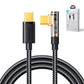 Joyroom S-CC100A6 Gaming USB-C Kabel 100W (90° Stecker) 1.2m Schwarz - MIZO.at