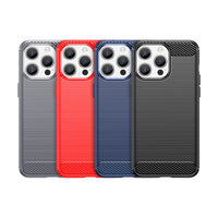 iPhone 15 Pro Max Carbon Case | Blue, Slim & Durable Protection - MIZO.at