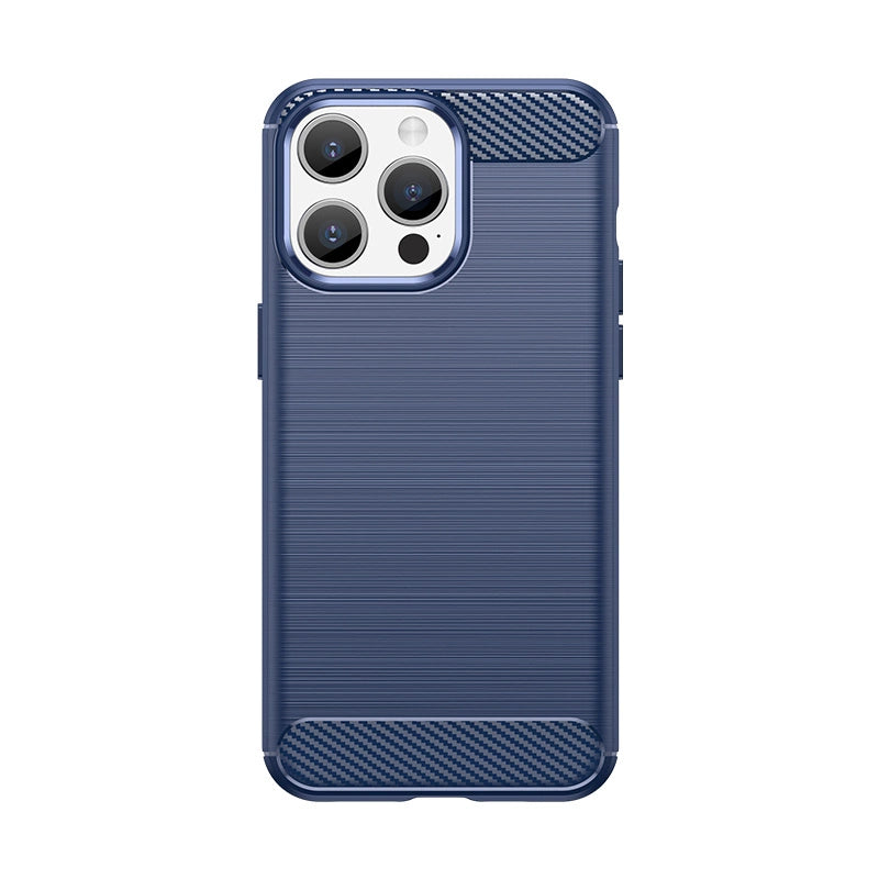 iPhone 15 Pro Carbon Case | Blue, Slim & Durable Protection - MIZO.at
