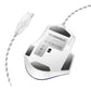 HOCO Gaming USB-A Maus 3600 DPI Kabelgebunden Weiß-Blau - MIZO.at