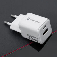 FORCELL Mini GaN III VT-35C 35W Travel Charger – White - MIZO.at