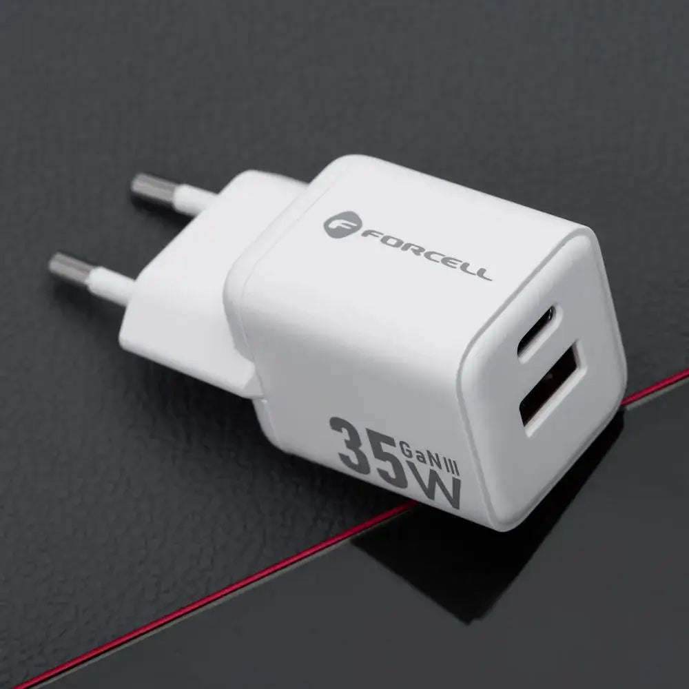 FORCELL Mini GaN III VT-35C 35W Travel Charger – White - MIZO.at