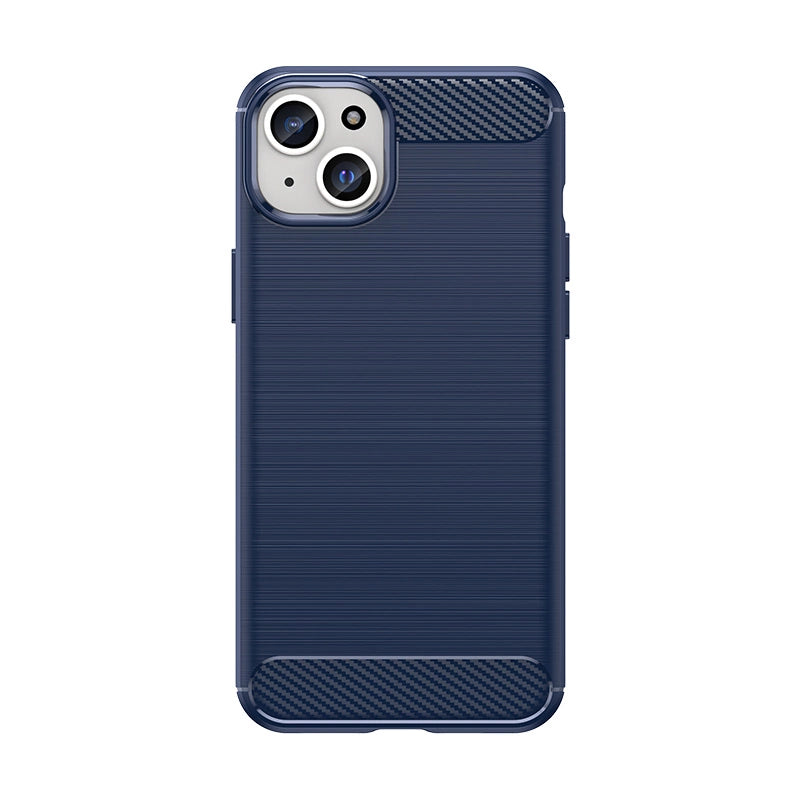 iPhone 15 Plus Carbon Case | Blue, Slim & Durable Protection - MIZO.at