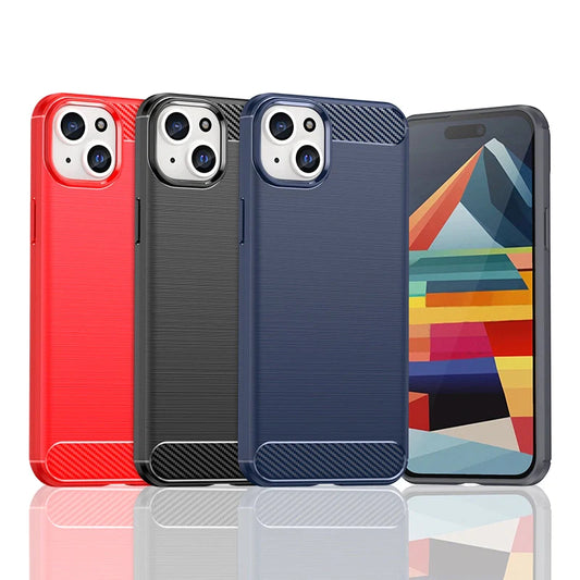 iPhone 15 Carbon Case Schwarz – Leicht & Robust - MIZO.at