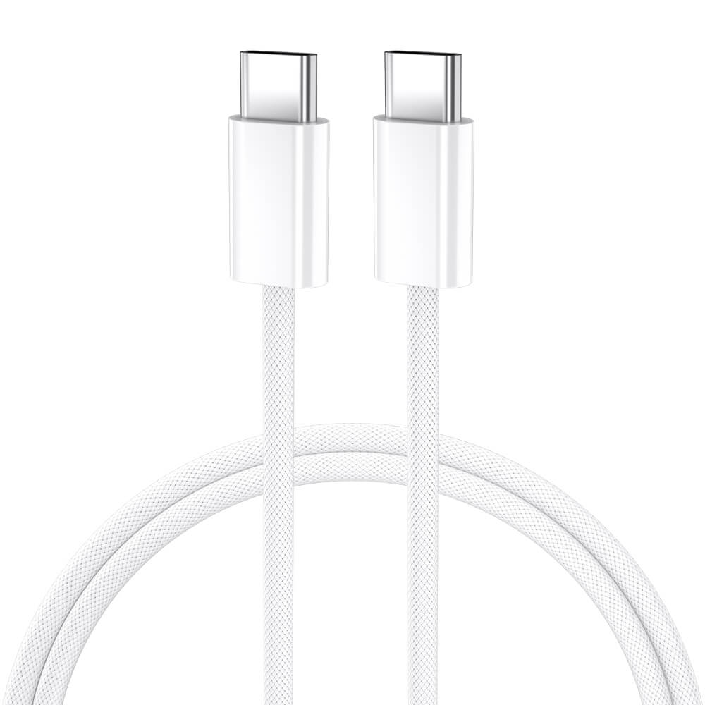 BWOO USB-C Cable BO-X284 | 60W Fast Charge Cable 1m White - MIZO.at