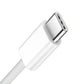BWOO USB-C Kabel 60W BO-X284 – 1m Fast Charge Datenkabel Weiß - MIZO.at