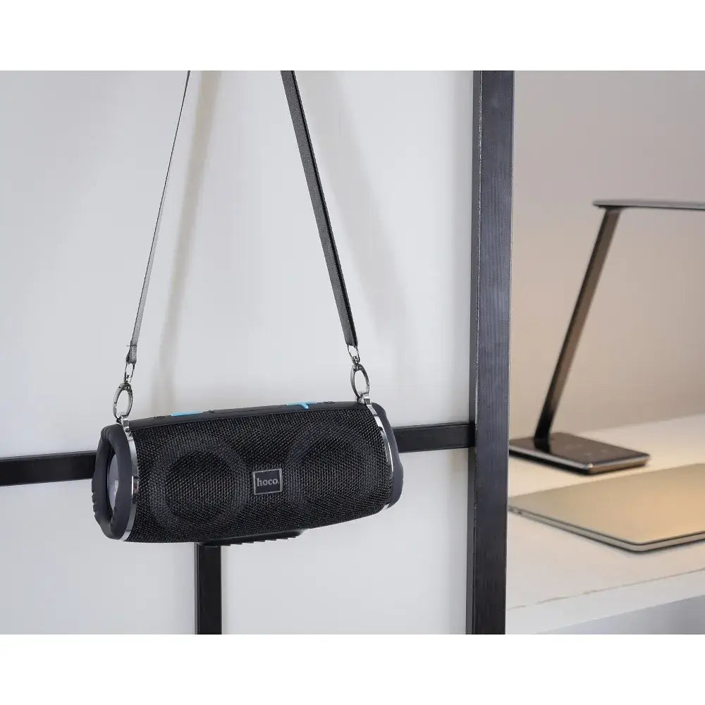 Hoco HC12 Bluetooth Speaker 2×5W LED Schwarz - MIZO.at