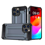 iPhone 15 Hybrid Armor Series Blau - MIZO.at